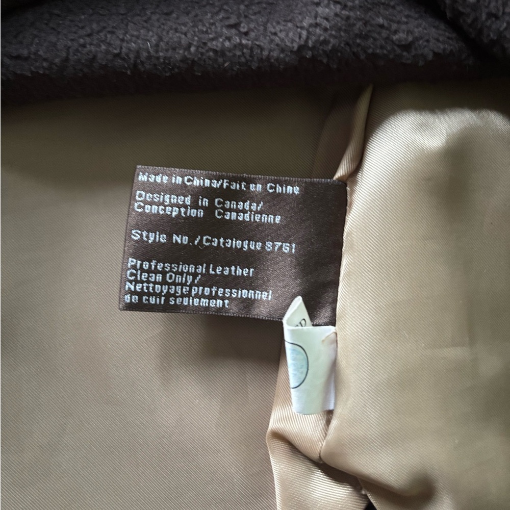 Danier Dark Brown Vintage Leather Jacket - Picture 15 of 16